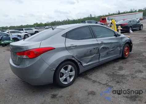 2012 Hyundai Elantra Gls (Ulsan Plant) from USA, damaged, VIN KMHDH4AEXCU294169
